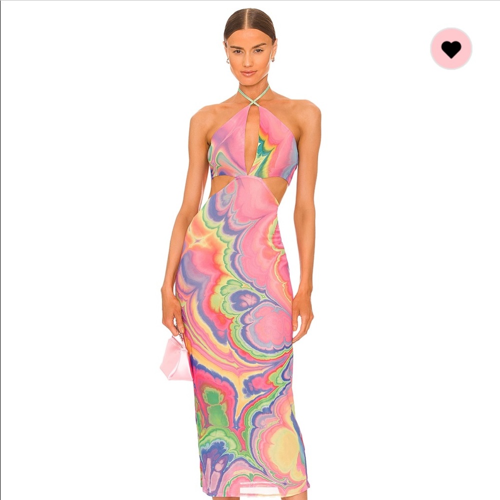 Size XS cutout dress from Revolve. Worn once.